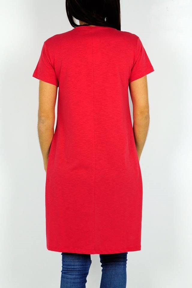 Ασύμμετρη μπλούζα με τύπωμα - Image 3