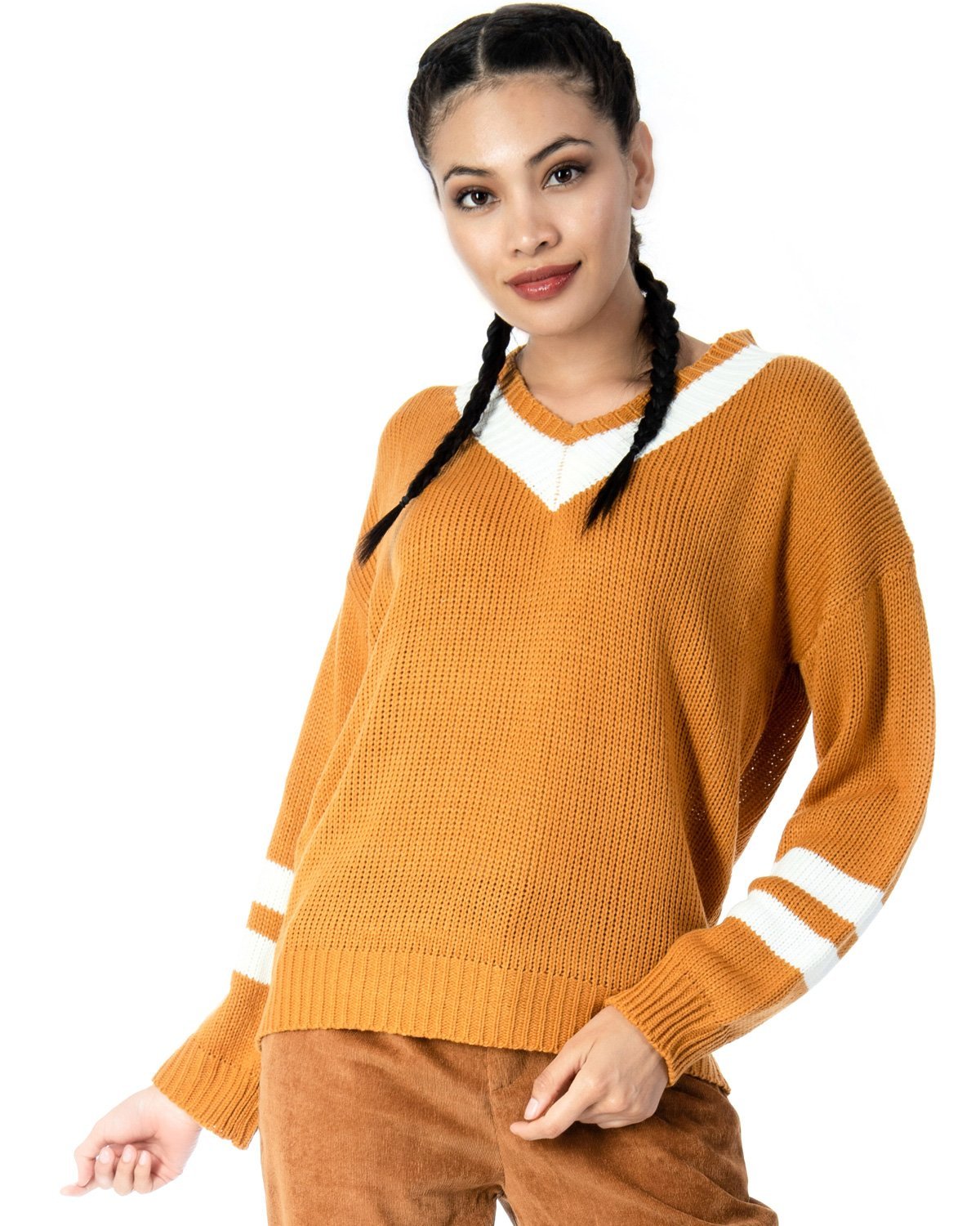 Πουλόβερ Με V Doca - Image 2