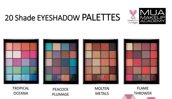 ΣΚΙΕΣ-MUA 20 SHADE EYESHADOW PALETTE - Image 2