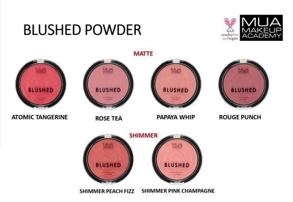 ΡΟΥΖ-MUA BLUSHED POWDER