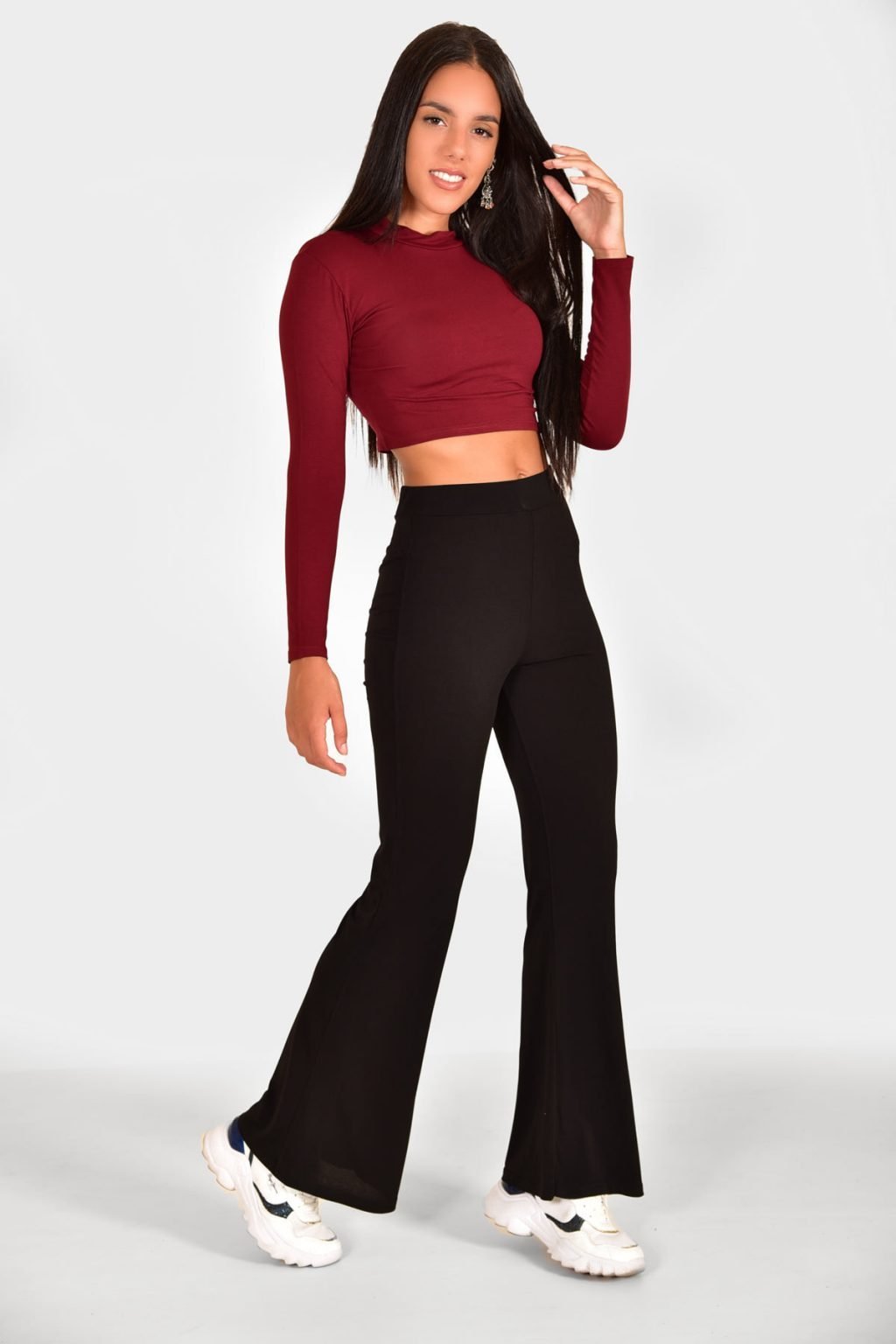 Crop Top Mε Mανίκι Voice Fashion