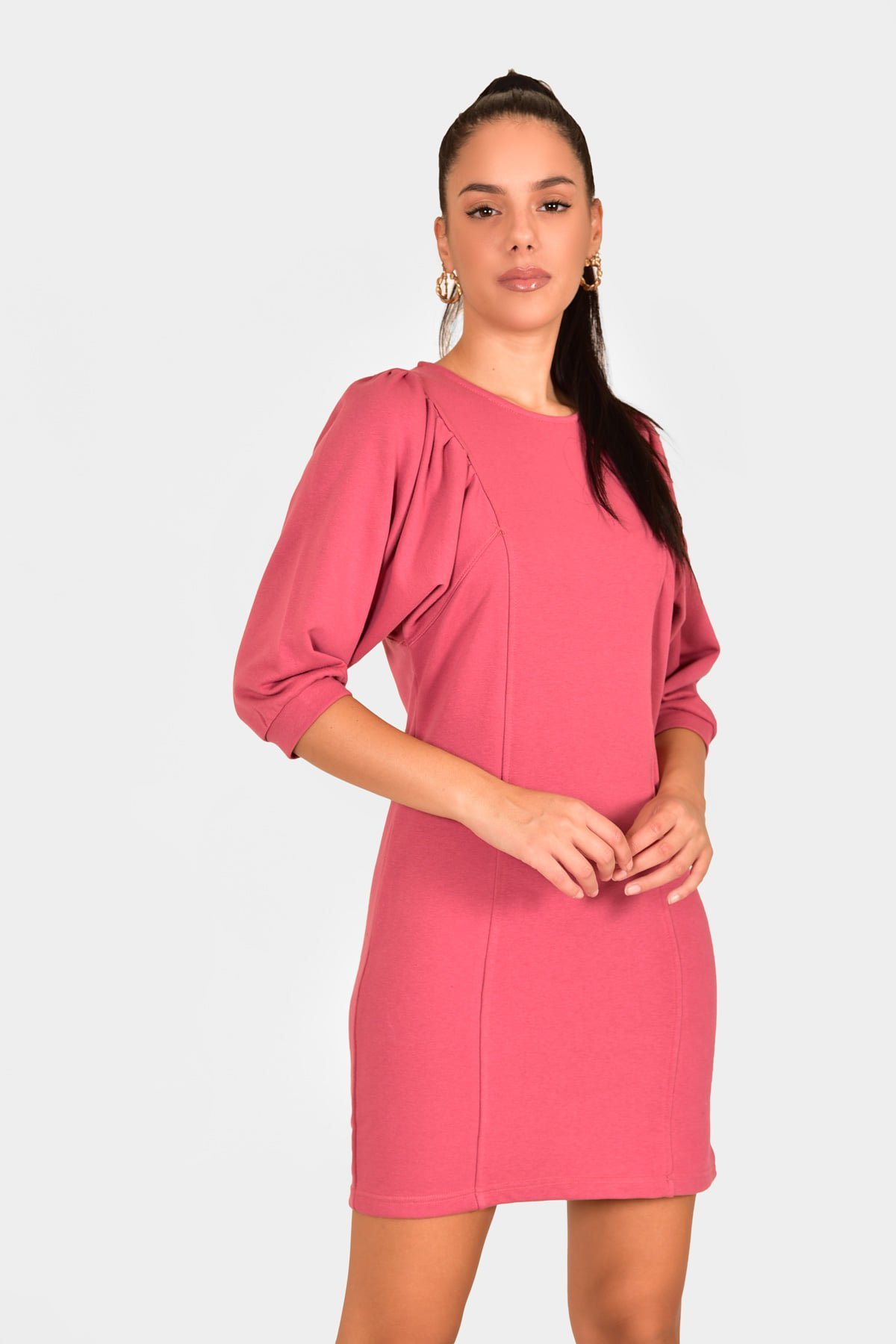 Φόρεμα φούτερ μίνι - Image 2