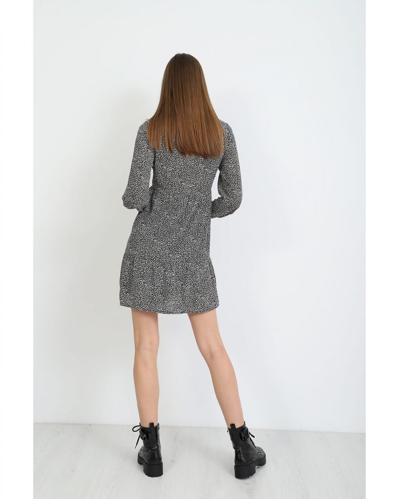 Μίνι φόρεμα animal print Doca - Image 3