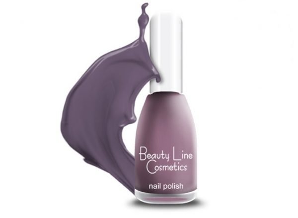 ΒΕΡΝΙΚΙ BEAUTY LINE No595 Μωβ-Σάπιο μήλο παστέλ