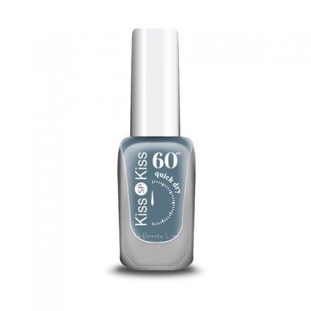 ΒΕΡΝΙΚΙ KISS-KISS 60″ QUICK DRY Νο392 IGNITE ΓΚΡΙ