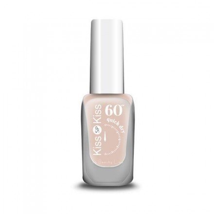 ΒΕΡΝΙΚΙ KISS-KISS 60″ QUICK DRY Νο387 BREEZE ΡΟΖ ΠΑΣΤΕΛ