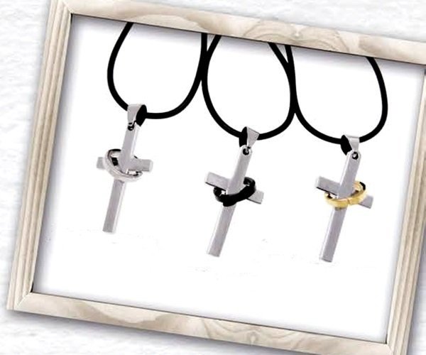 Σταυρός ανδρικός ατσάλι