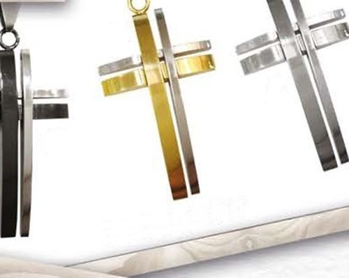 Σταυρός ανδρικός ατσάλι