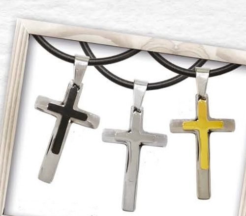 Σταυρός ανδρικός ατσάλι