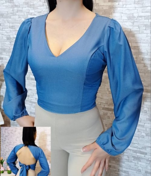 Μπλούζα Mε Aνοιγμα Στη Πλάτη Voice Fashion