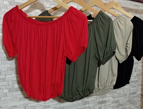 Τοπ Με Χαμηλούς Ωμους Voice Fashion - Image 4