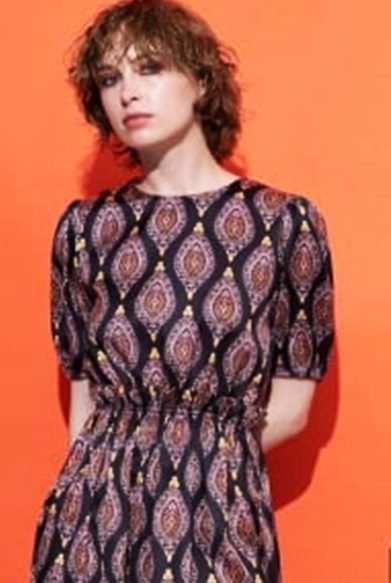 Φόρεμα midi Lumina Fashion