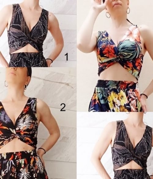 Τοπ Εμπριμέ Voice Fashion