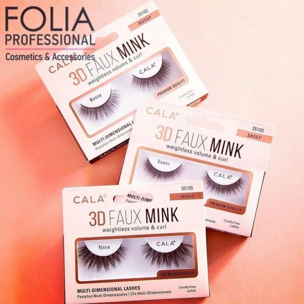 Βλεφαρίδες Cala 3D Faux Mink Premium Quality
