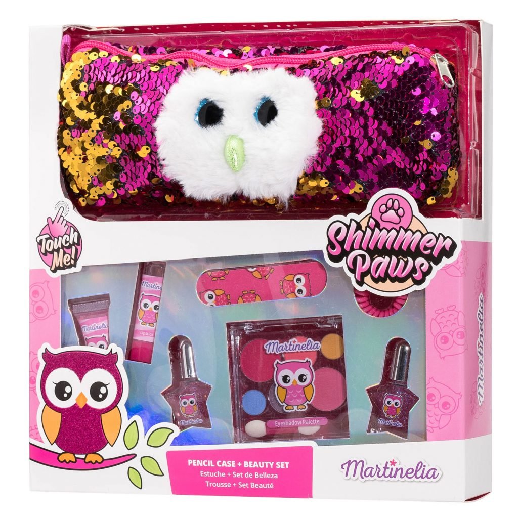 Martinelia Shimmer Paws Pencil Case & Beauty Set
