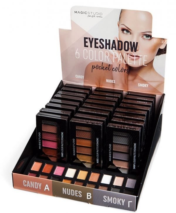 Eyeshadow Palette 6 Colors Magic Studio - Image 2