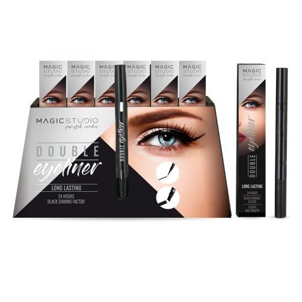 Magic Studio Double Eyeliner Long Lasting Black - Image 2