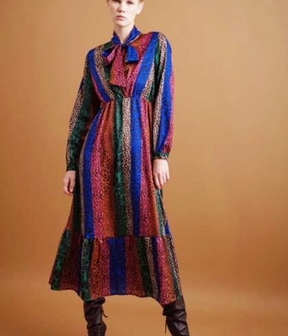 Φόρεμα Σατέν Lumina Fashion