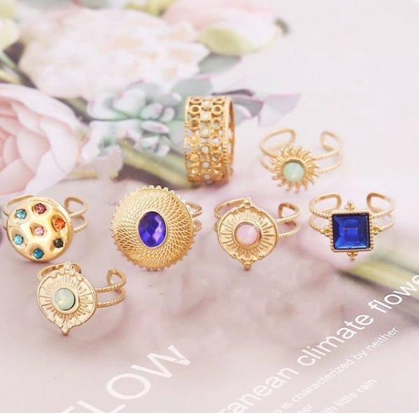 Δαχτυλίδια Color Collection