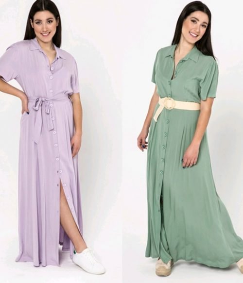 Φόρεμα σεμιζιέ JUICY FASHION