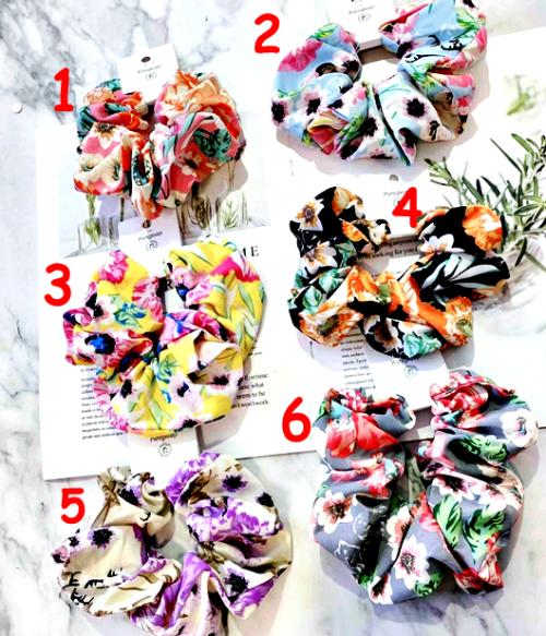 Scrunchies Λαστιχάκια Μαλλιών