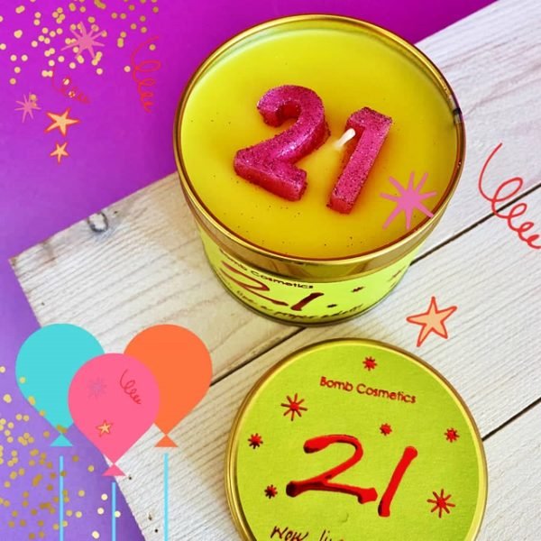 21 Birthday Candle Bomb Cosmetics