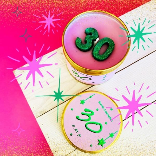 30 Birthday Candle Bomb Cosmetics
