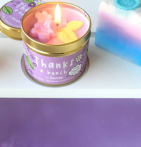 Thanks a Bunch Candle Bomb Cosmetics - Image 3