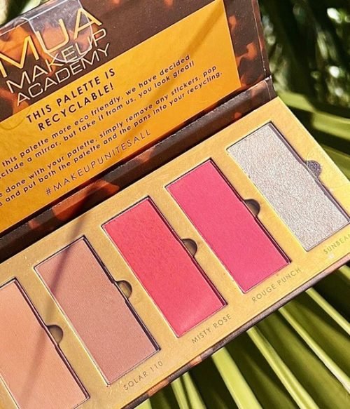 MUA FACE PALETTE GOLDEN HOUR