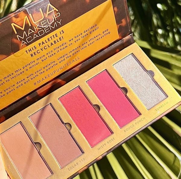 MUA FACE PALETTE GOLDEN HOUR