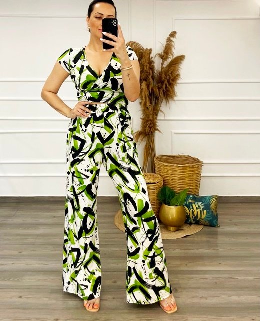 Παντελόνα Εμπριμέ Voice Fashion
