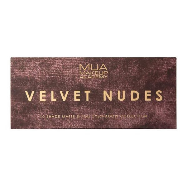 MUA 10 SHADE EYESHADOW PALETTE - VELVET NUDES - Image 3
