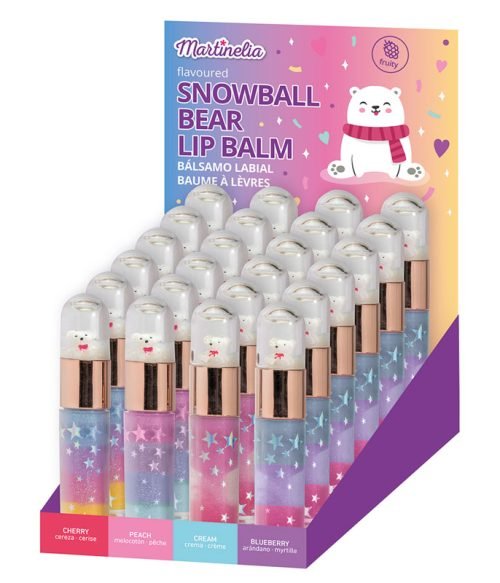 Bear Lip Gloss Glitter Effect Martinelia