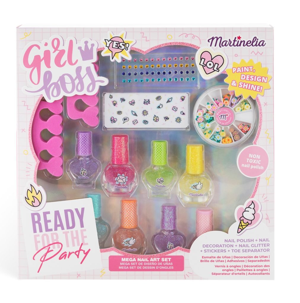 Super Girl Mega Nail Art Set Martinelia