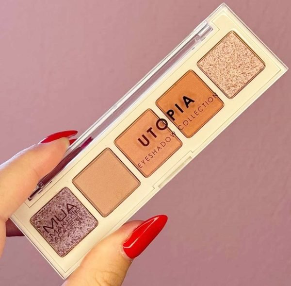 MUA 5 SHADE EYESHADOW PALETTE - UTOPIA