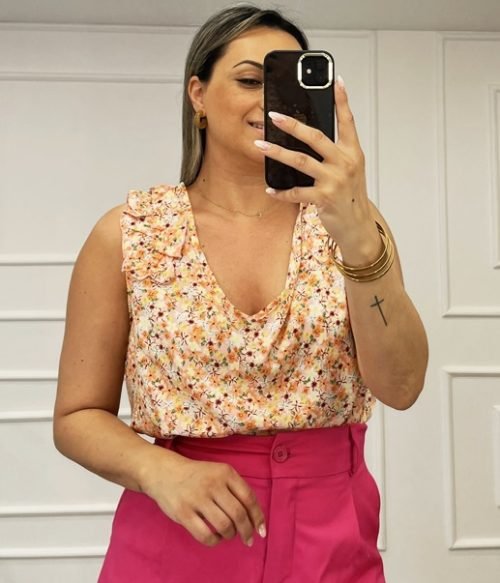 Μπλούζα Με Βολάν Voice Fashion