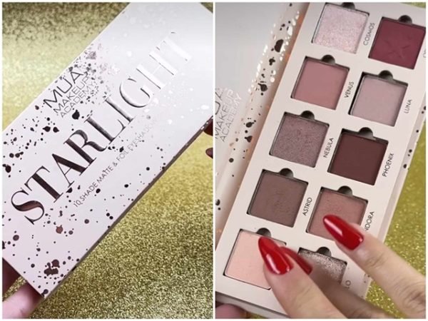 MUA GREECE STARLIGHT 10 SHADE EYE PALETTE - Image 2