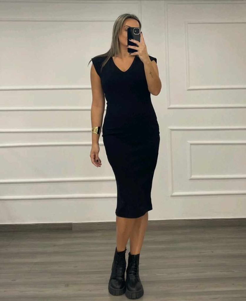 Φόρεμα Με V Voice Fashion - Image 2