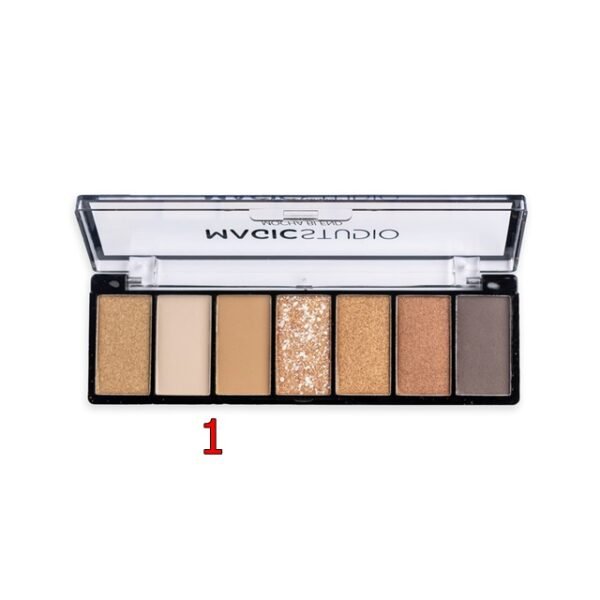 Magic Studio Eyeshadow Palette 7 Colors - Image 3