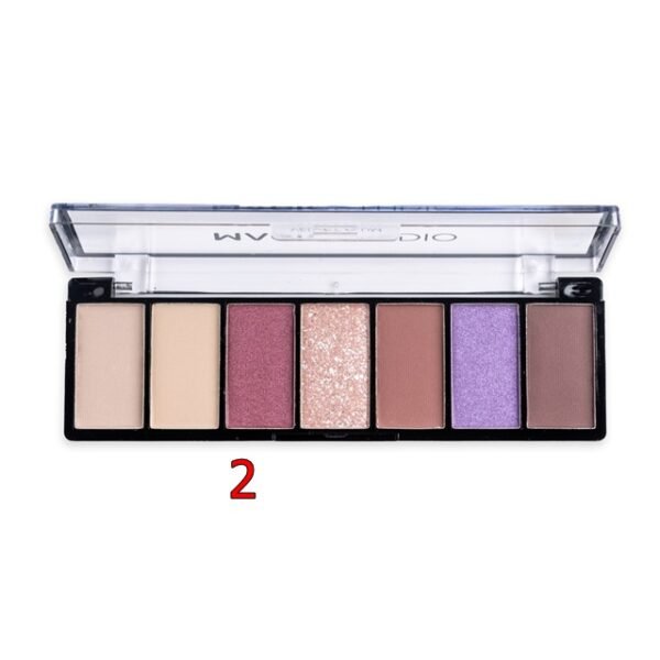 Magic Studio Eyeshadow Palette 7 Colors - Image 2