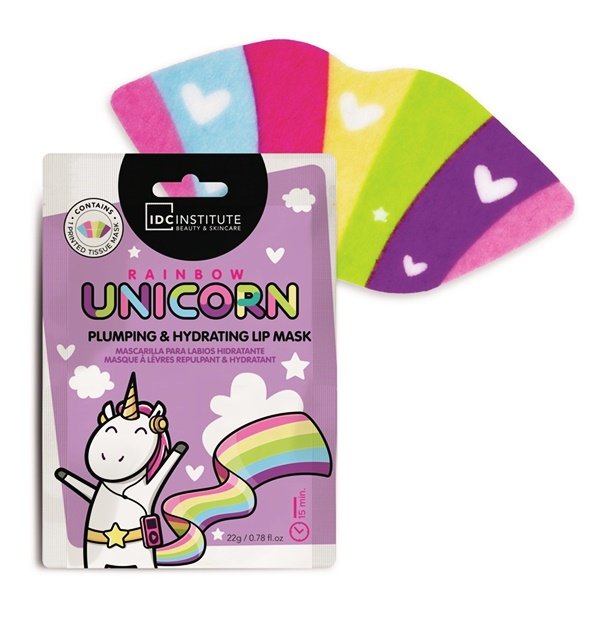 Rainbow Unicorn Plumping & Hydrating Lip Mask Idc