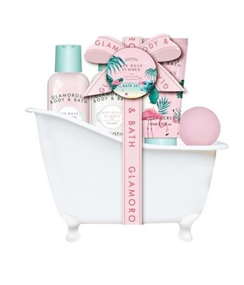Glamorous Set Bath Tube Body Powder