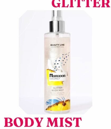 Glitter Body Mist Monsoon Coconut