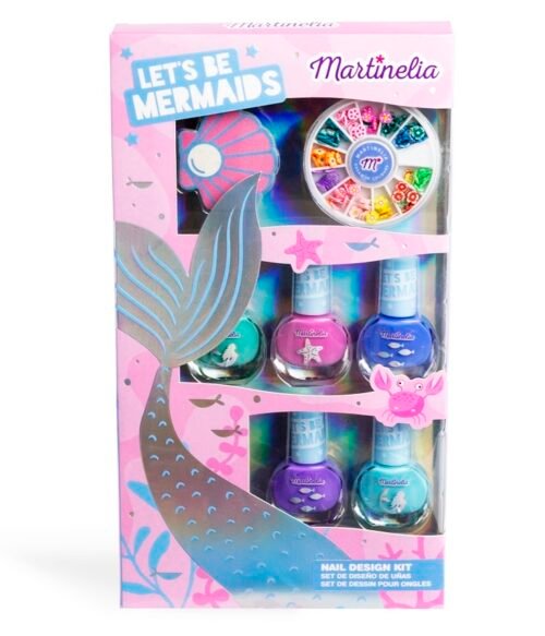 Let’s Be Mermaids Nails Design Kit Martinelia