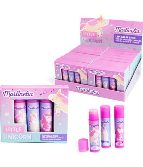 Little Unicorn Lip Balm Trio Martinelia