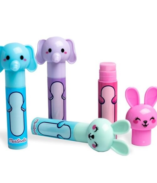 World Elephant & Bunny Lip balm Martinelia