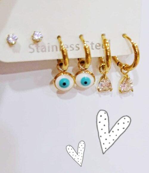 Σκουλαρίκια Σετ