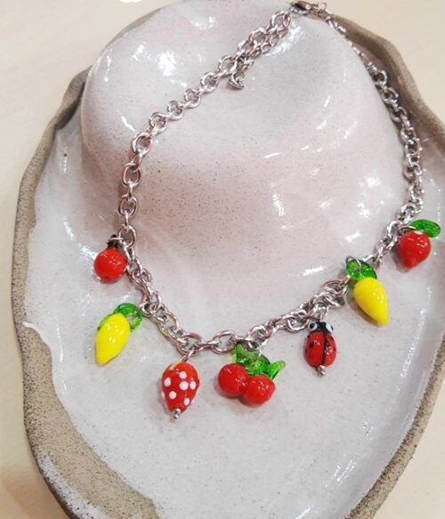 Κολιέ Με Καλοκαιρινά Charms