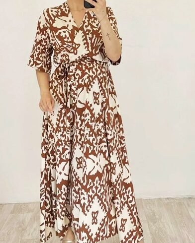 Φόρεμα Μάξι Σατέν Voice Fashion