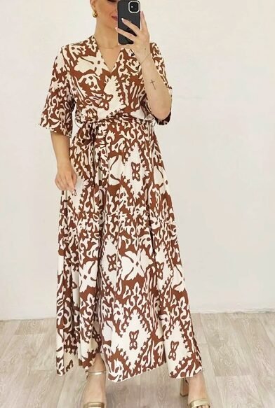 Φόρεμα Μάξι Σατέν Voice Fashion
